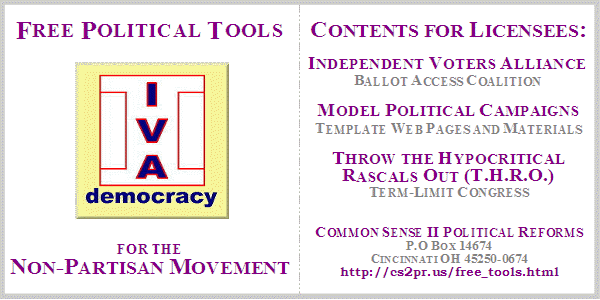 Free Tools for a More Democratic Republic