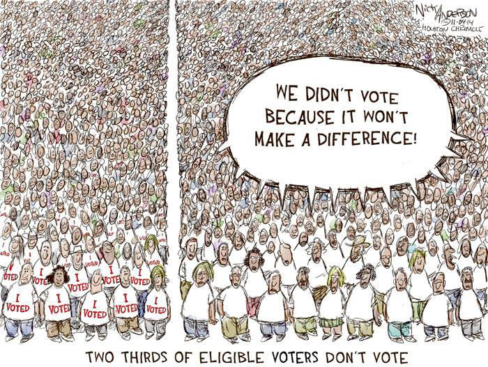 Voter Apathy Cartoon