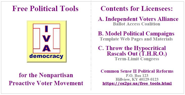 Free Tools for a More Democratic Republic